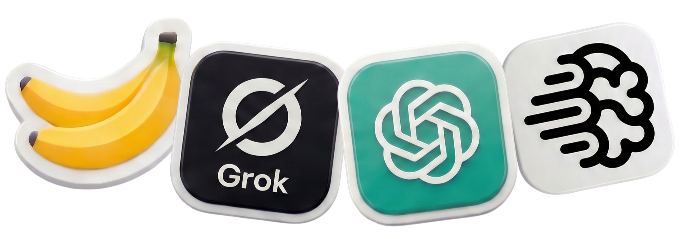 Photo-model marks — Nano Banana, Grok, OpenAI